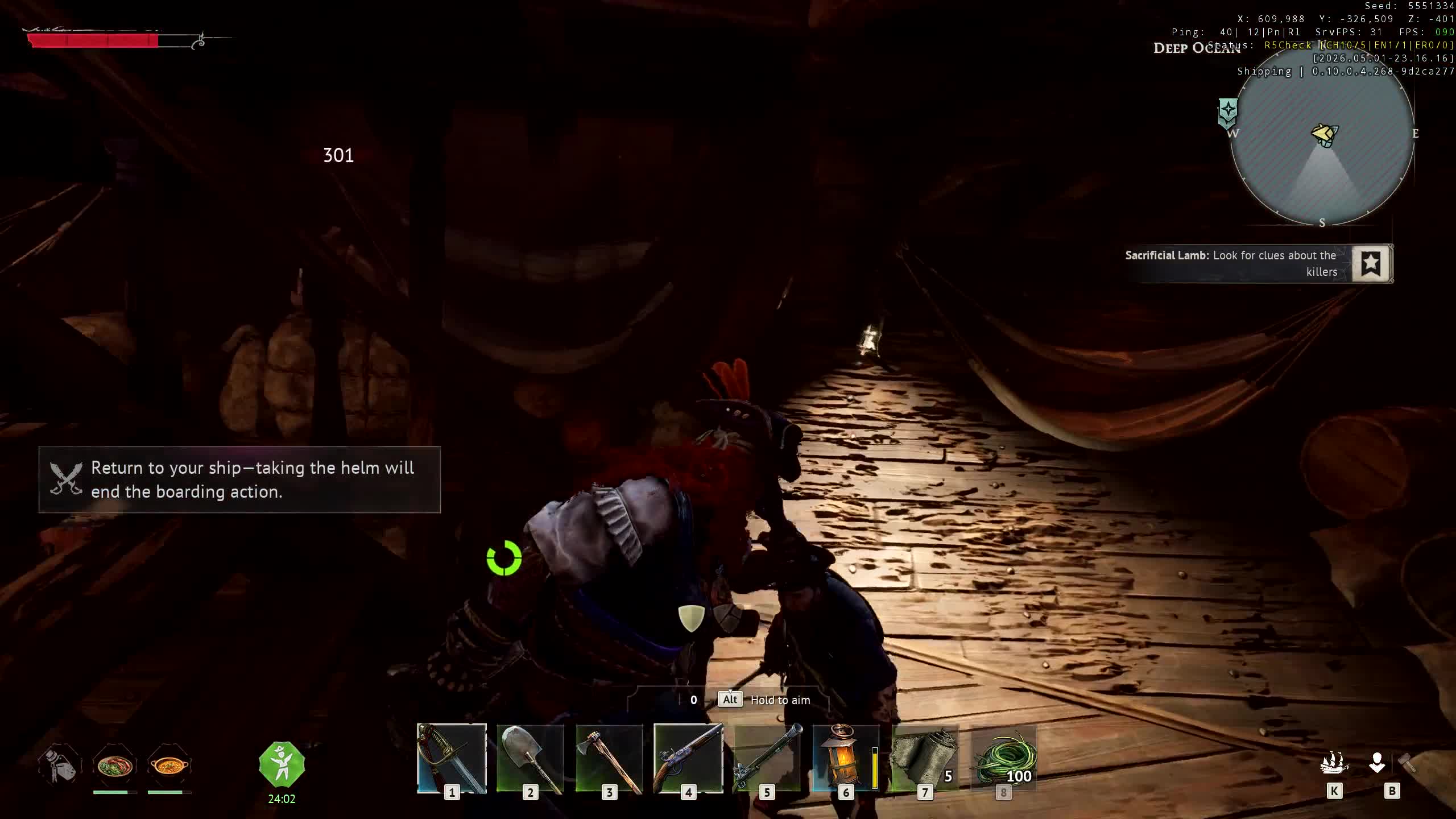 the brown hole busting in