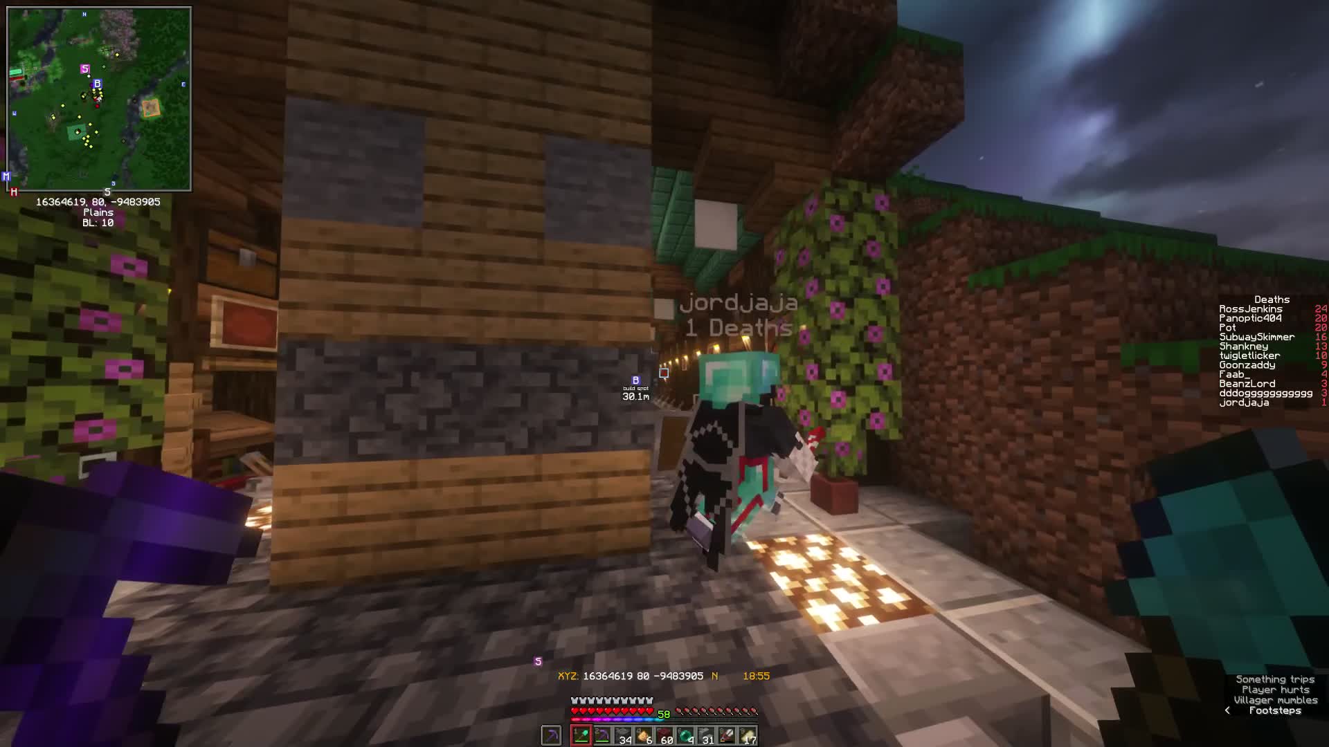 dubble hit the second tower