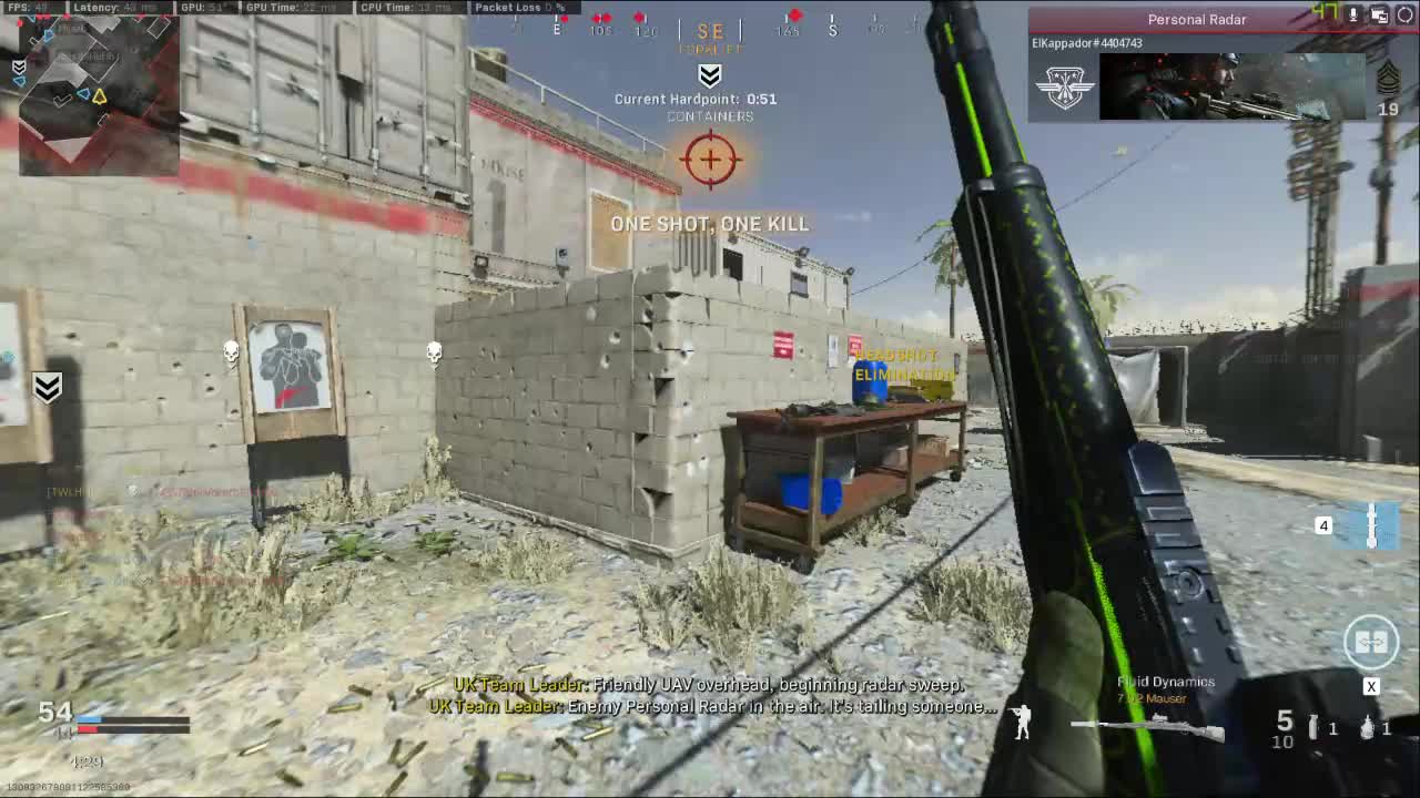 tapped on his head