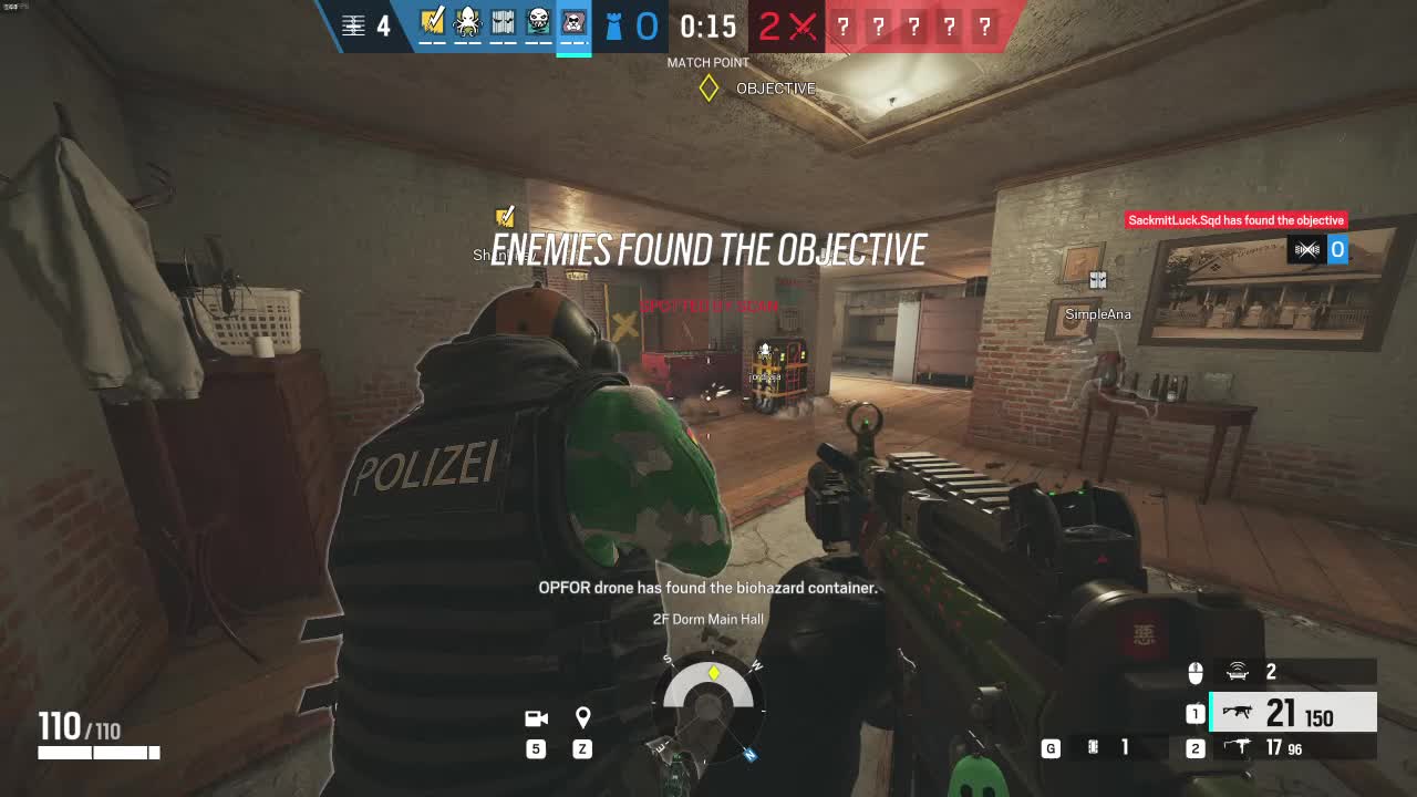 I was completely still