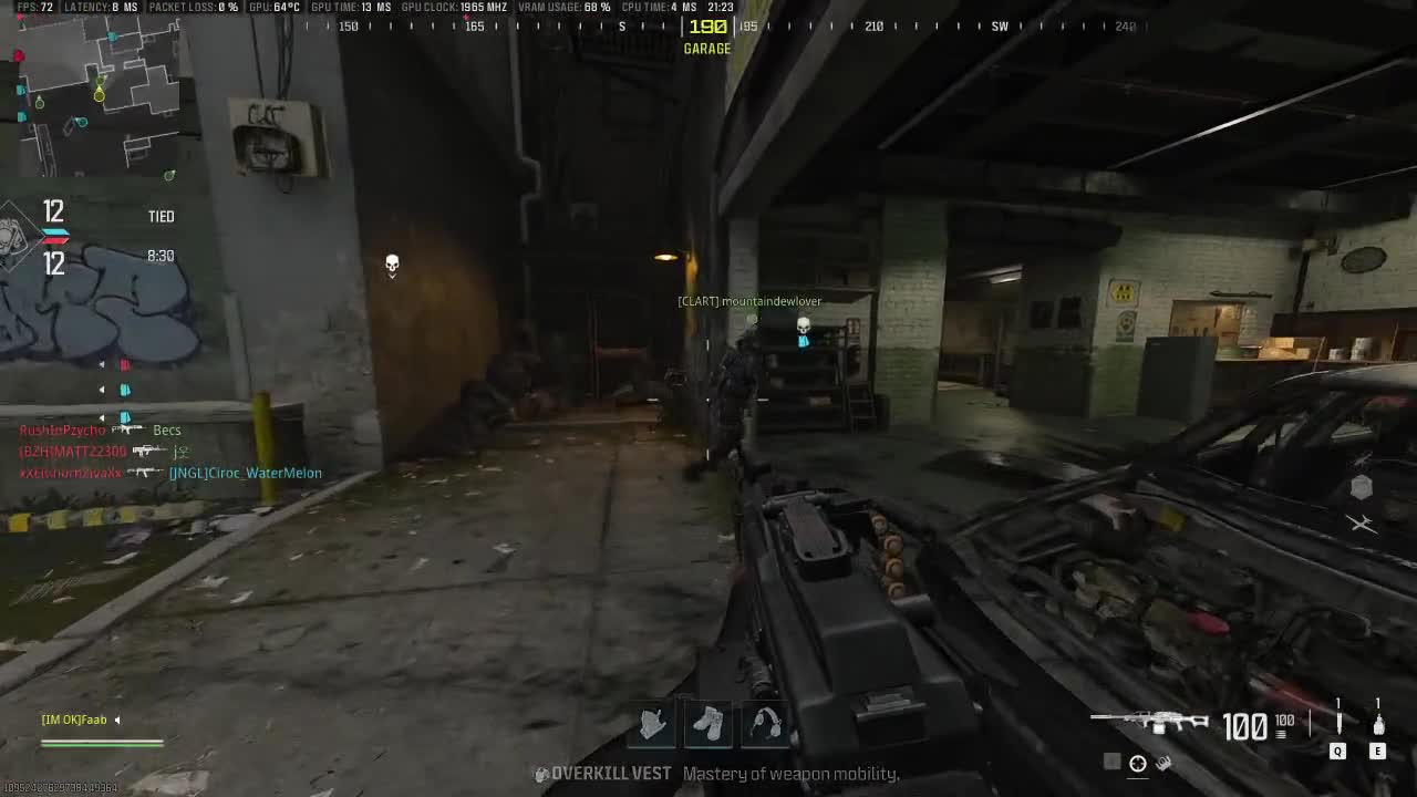 too much meth