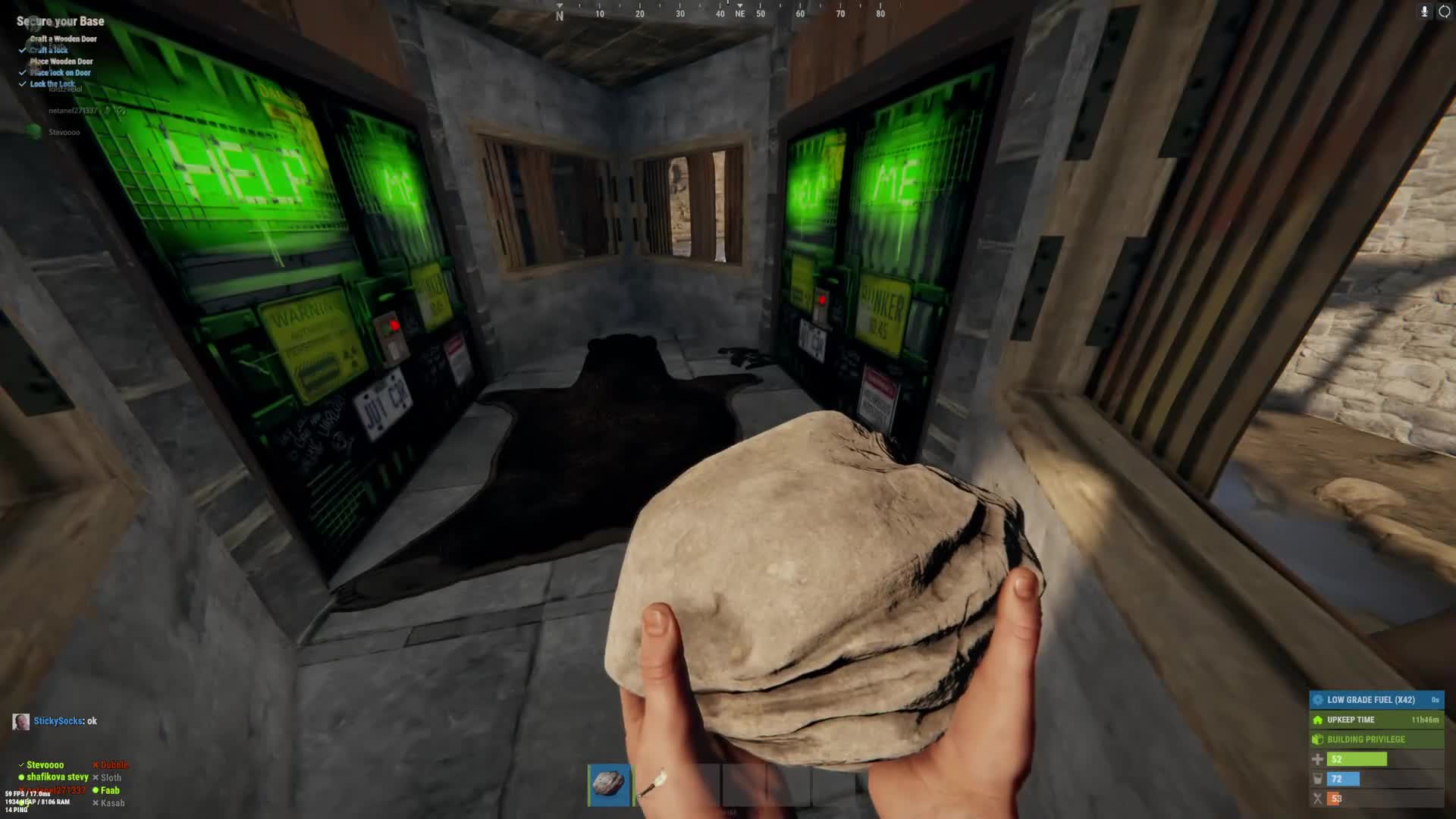 the reason we got raided