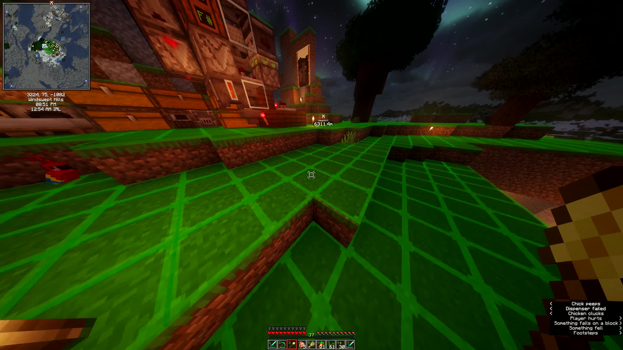 nick running for the lava
