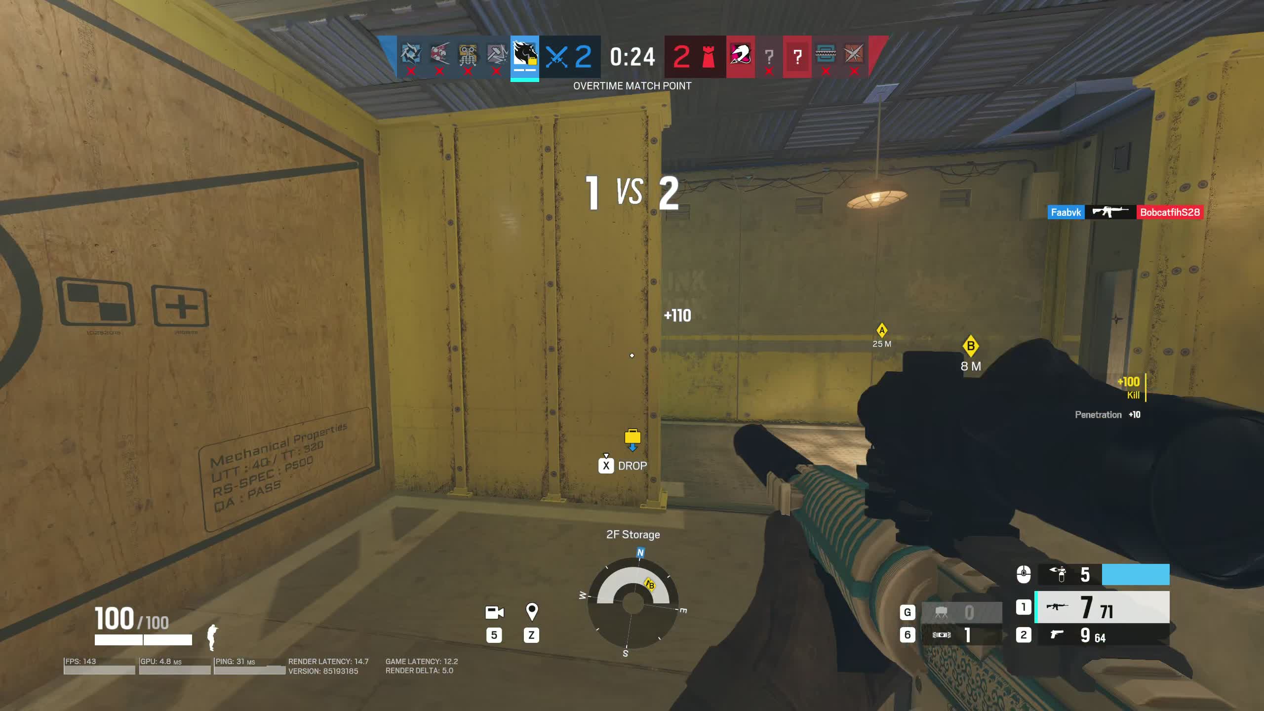 1v3 clutch