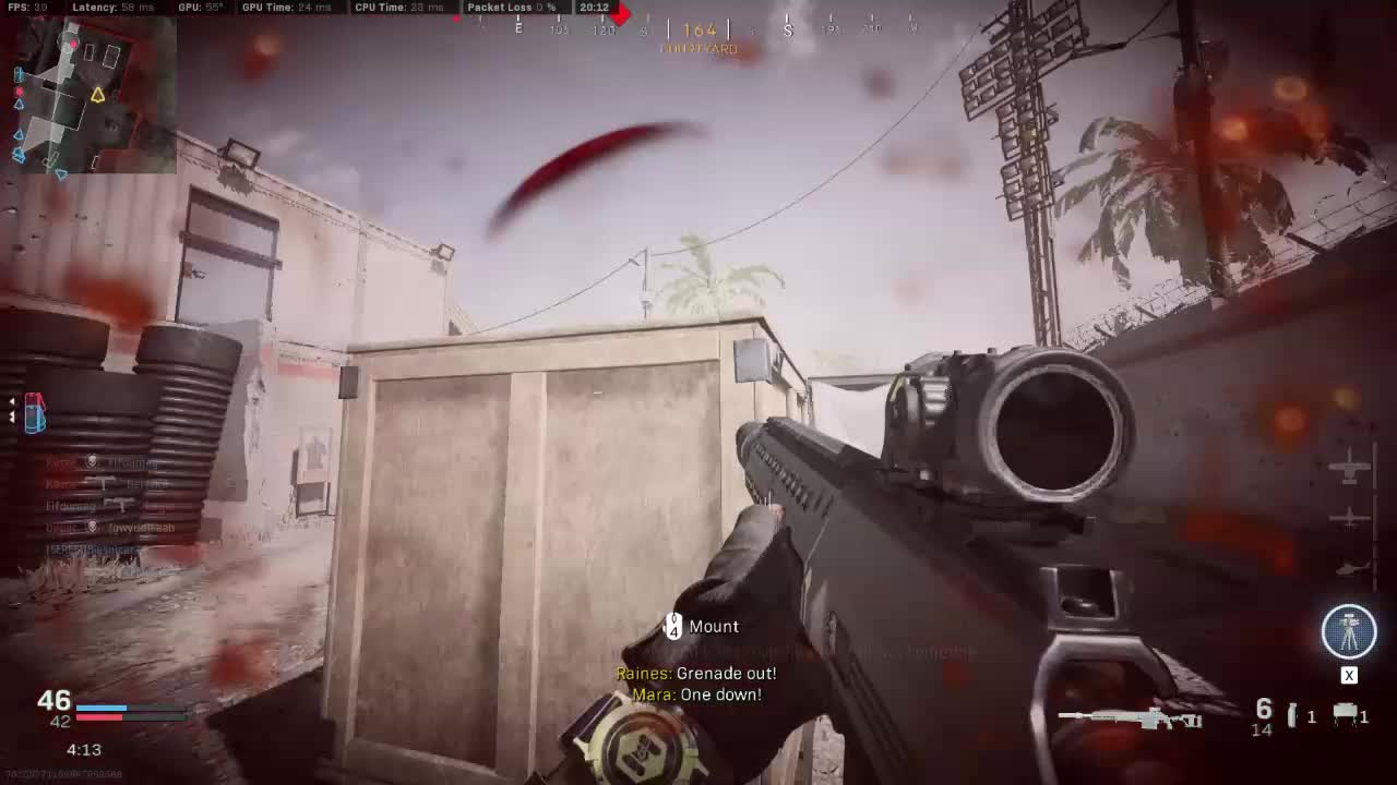 on his head but no hit!!