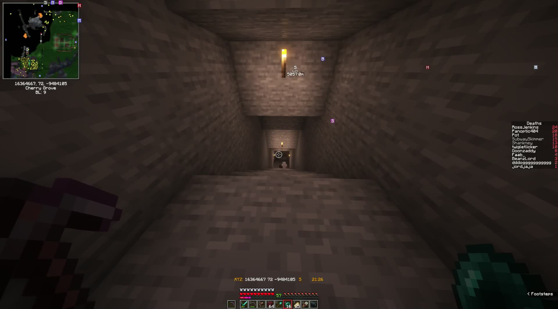jumpscared goon