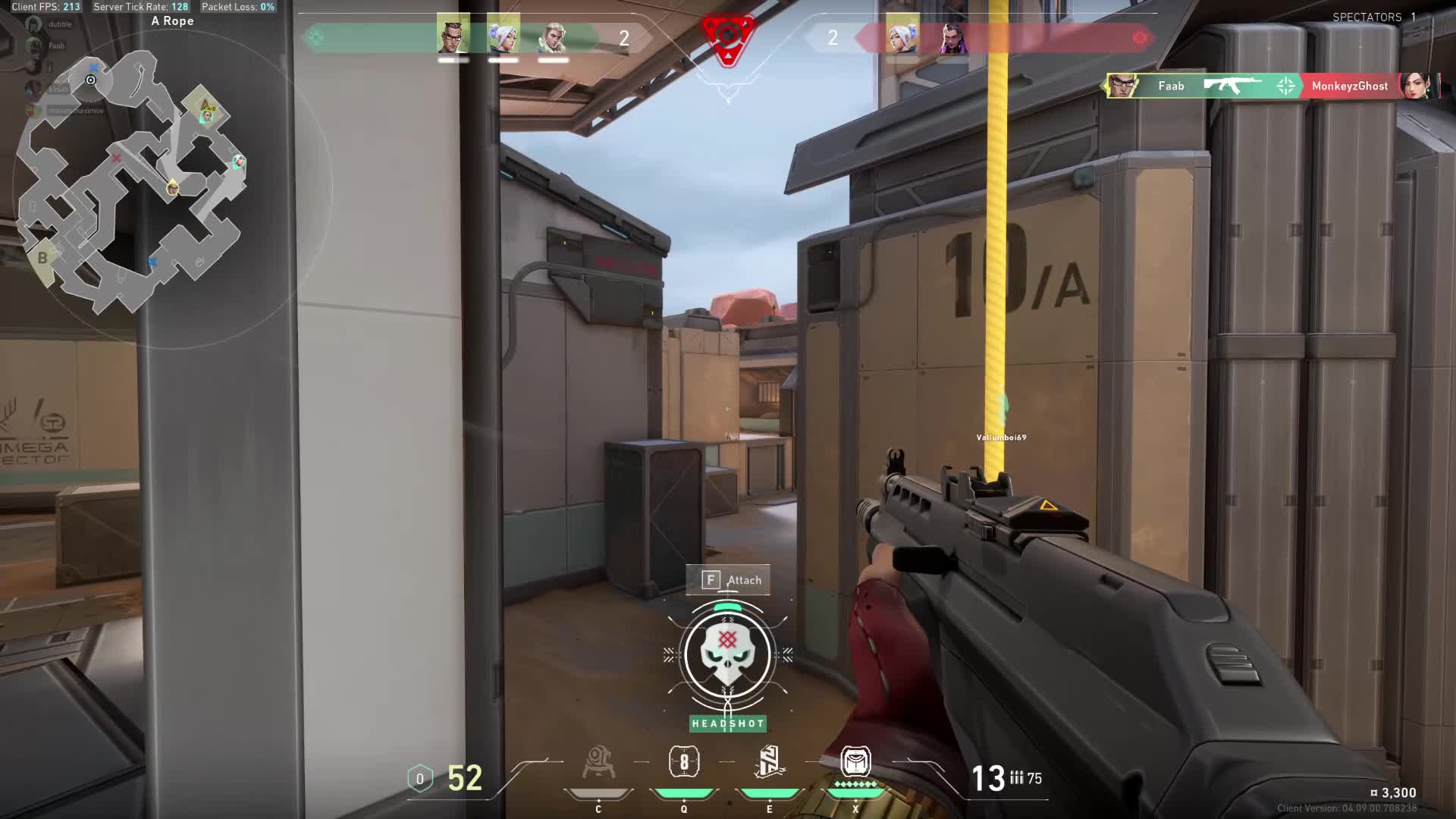 1v3